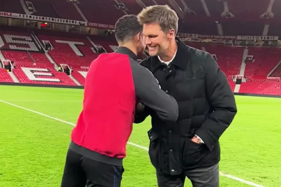 Tom Brady Meets Cristiano Ronaldo