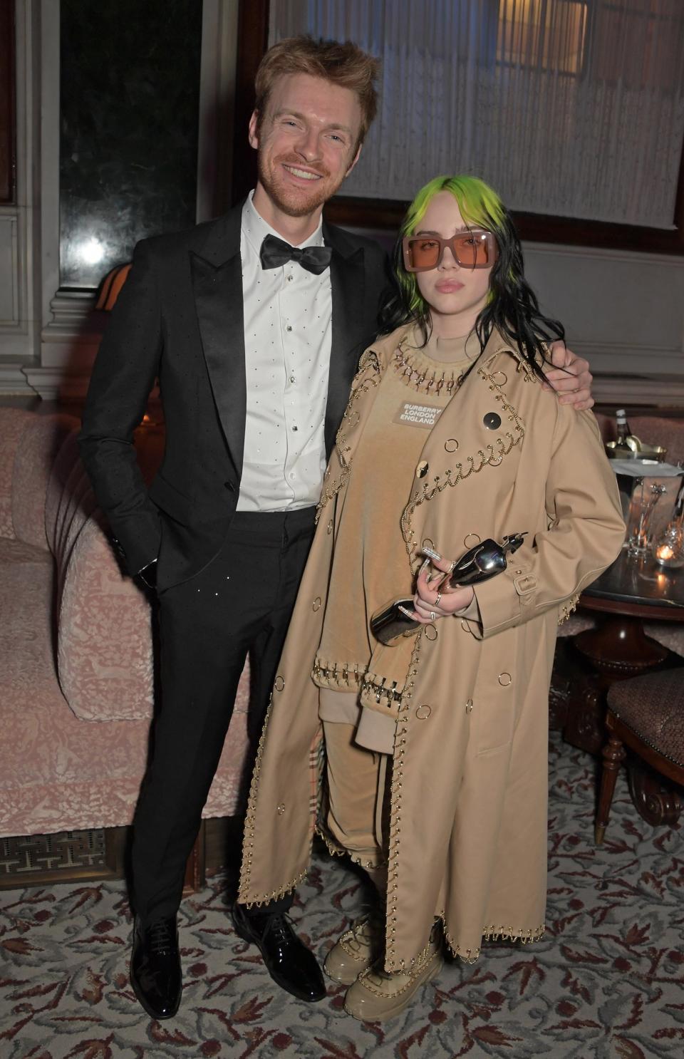 Billie Eilish and Finneas O'Connell (Dave Benett)