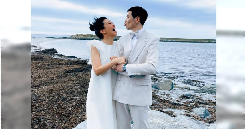 金曲歌王蕭敬騰今（19日）在社群宣布和經紀人林有慧（Summer）結婚。（圖／翻攝自蕭敬騰臉書）