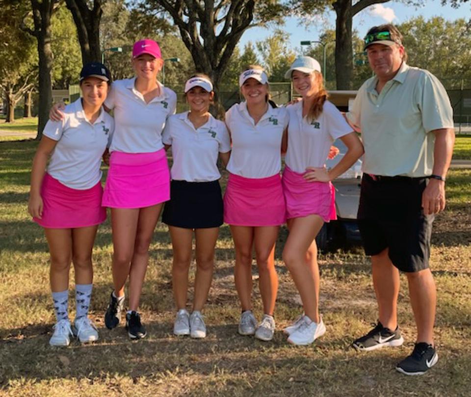 The Lakewood Ranch High girls golf team advanced to the state finals with a third-place finish at the regional tournament.