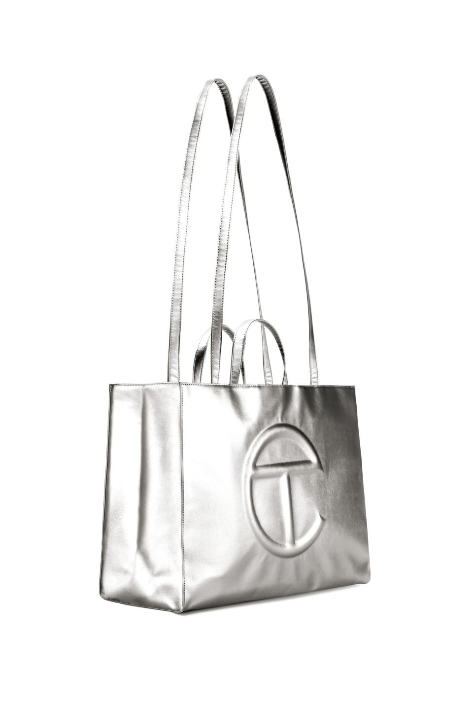 Large Telfar shopping bag. (PHOTO: Telfar)