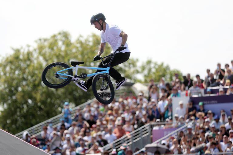 José 'Maligno' Torres brilló en la final de BMX Freestyle y ganó la medalla dorada en París 2024