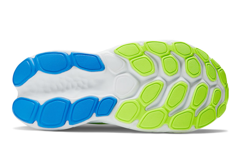 The outsole of the New Balance Fresh Foam X More v4. - Credit: Courtesy of New Balance