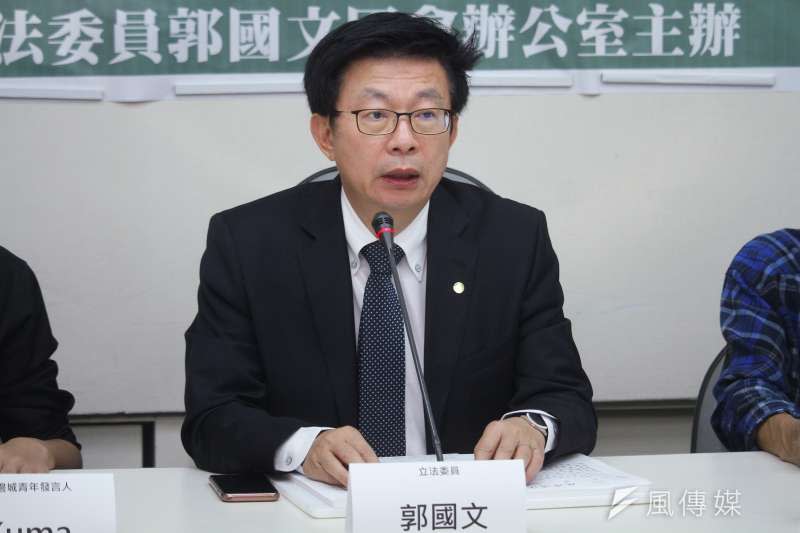 20200515-立法委員郭國文召開「反滲透人身安危優先！」記者會。（蔡親傑攝）