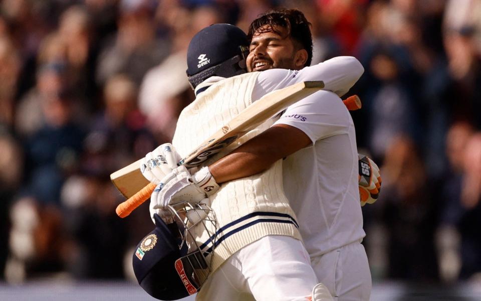 Rishabh Pant and Ravindra Jadeja inspire thrilling India counter-attack in first Test against England - Jason Cairnduff/Action Images via Reuters