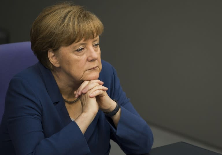 German Chancellor Angela Merkel is rallying lawmakers to back talks for a new Greece bailout deal