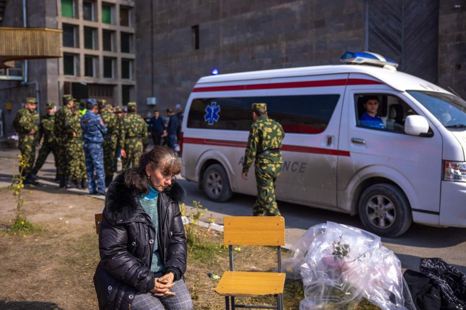 Armenia Nagorno-Karabakh refugee