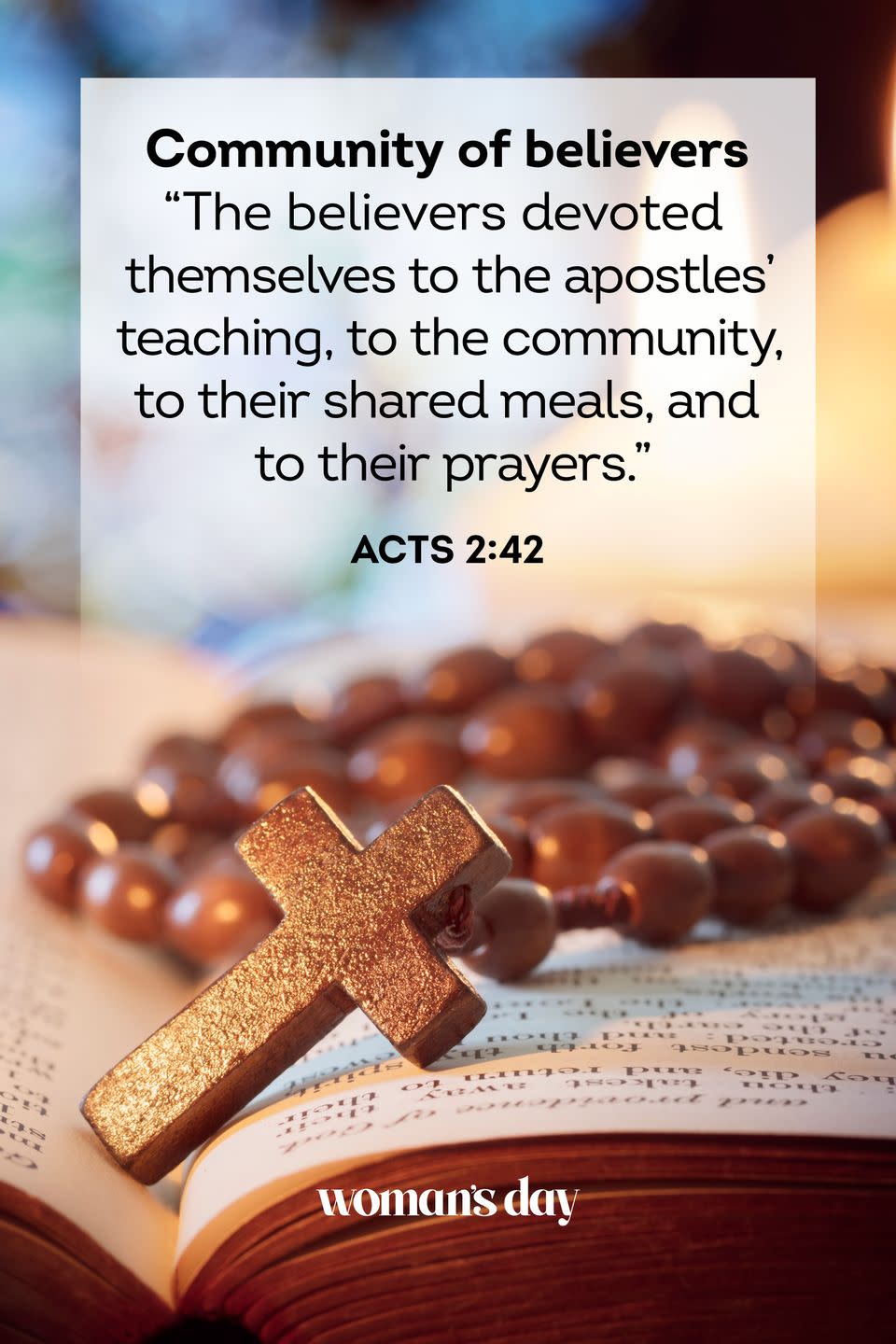 21) Acts 2:42