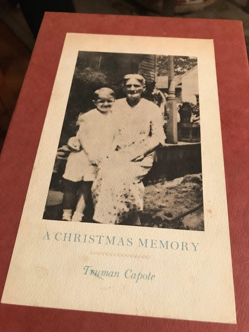 A copy of "A Christmas Memory" from the 1960s.