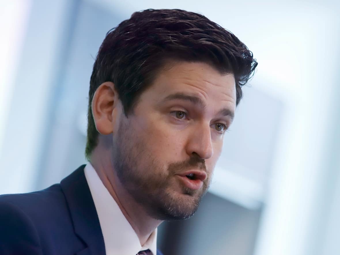 Minister of Immigration, Refugees and Citizenship Sean Fraser, pictured at an event in June, announced the temporary removal of the cap on hours international students are allowed to work off-campus each week. (Patrick Doyle/The Canadian Press - image credit)