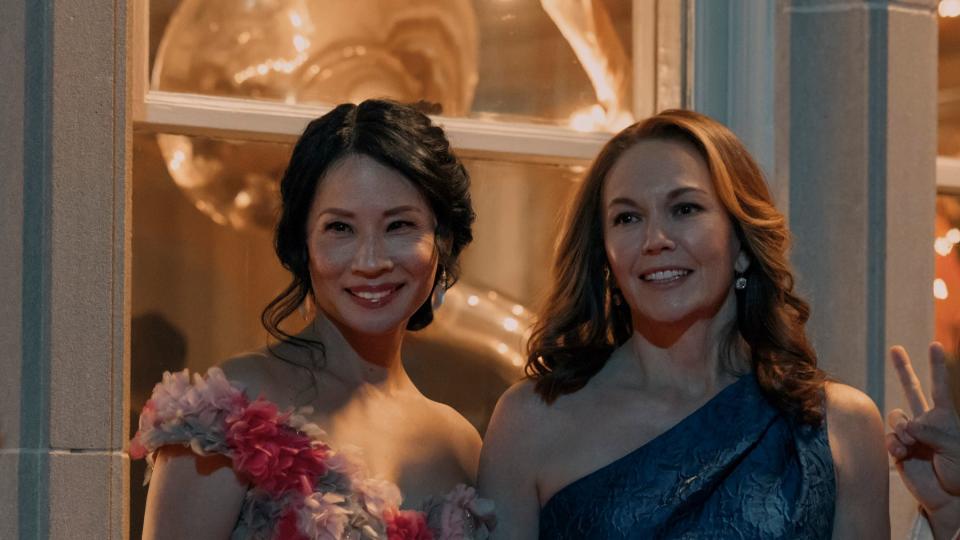 Lucy Liu and Diane Lane in A Man in Full