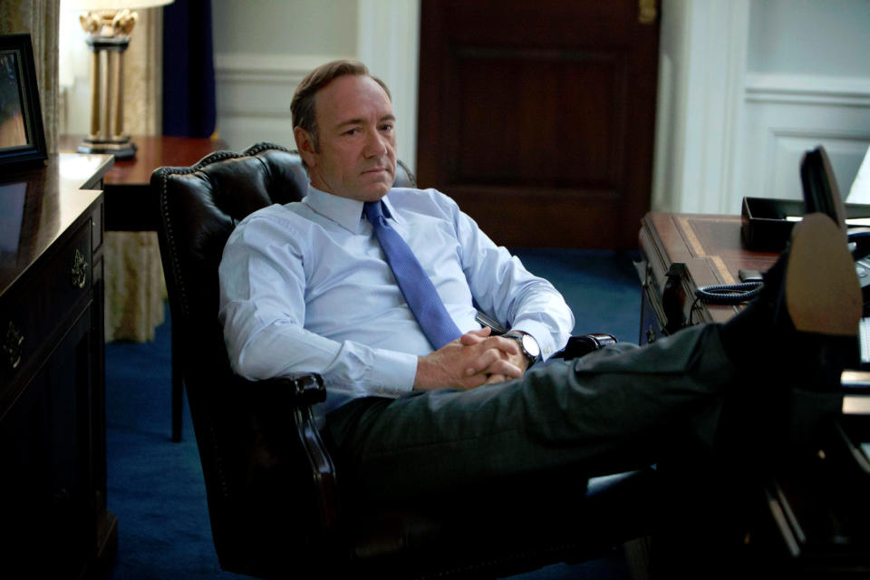 Kevin Spacey in “House of Cards”, 407.700 Euro pro Folge
