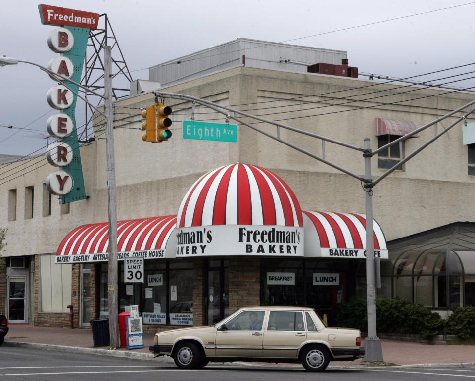 Freedman's Bakery at Eight Avenue and Main Street in Belmar, as seen in 2006.