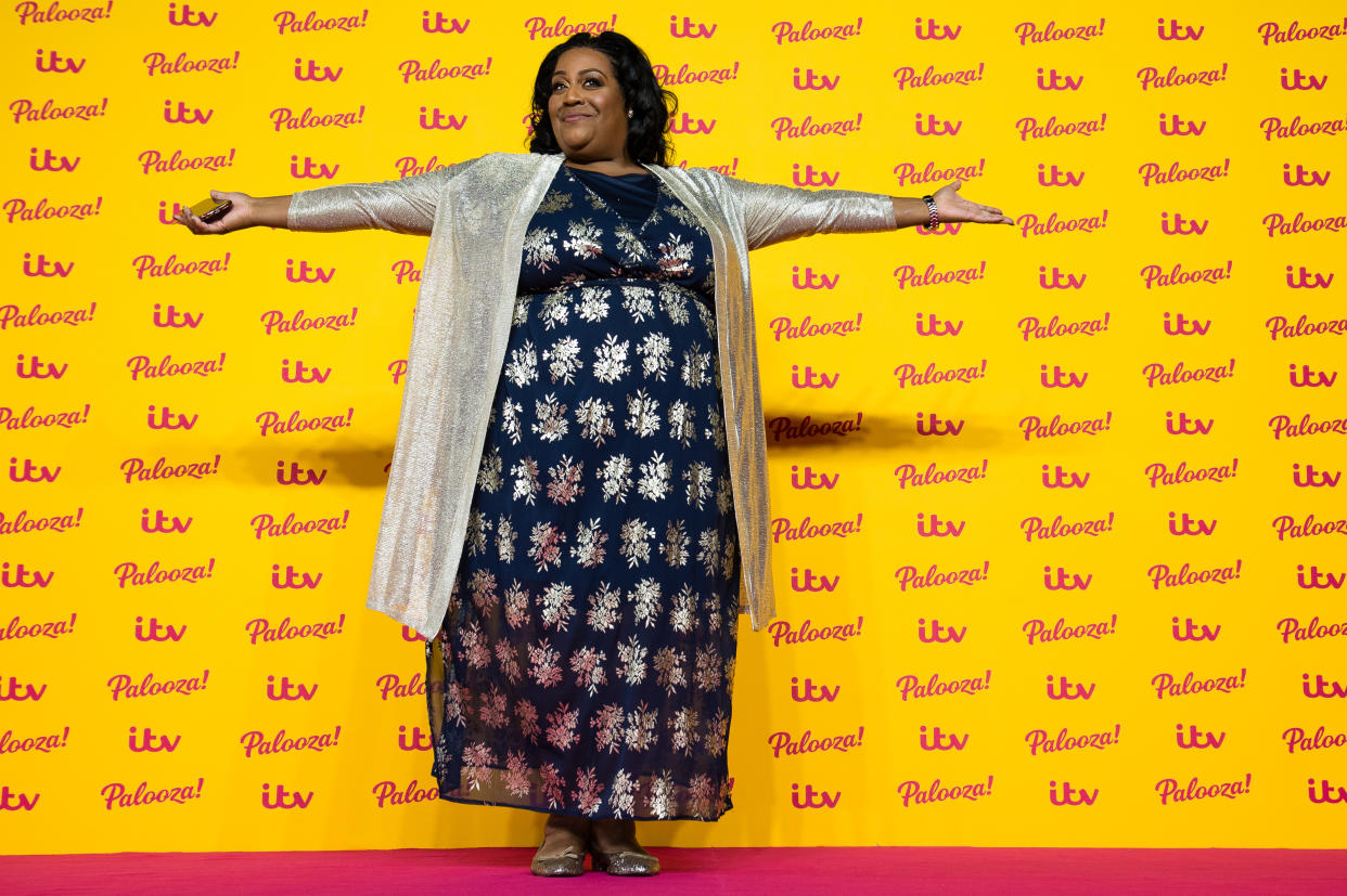 Alison Hammond attends the ITV Palooza! held at The Royal Festival Hall on October 16, 2018 in London, England.  (Photo by Jeff Spicer/WireImage)