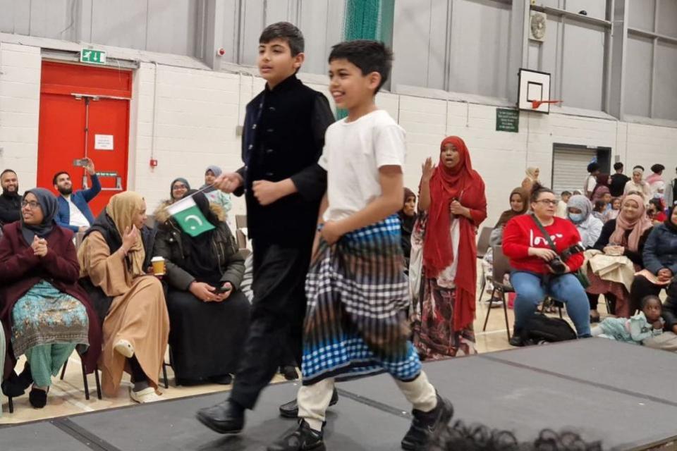 South Wales Argus: Cultural fashion show by KidCare4U members