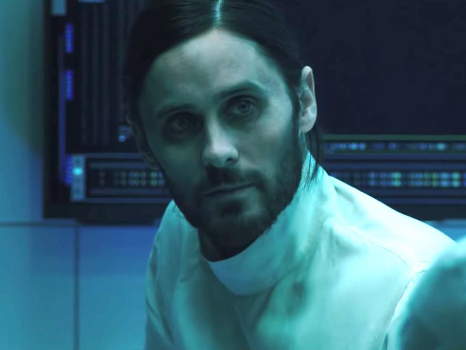 jared leto morbius teaser trailer