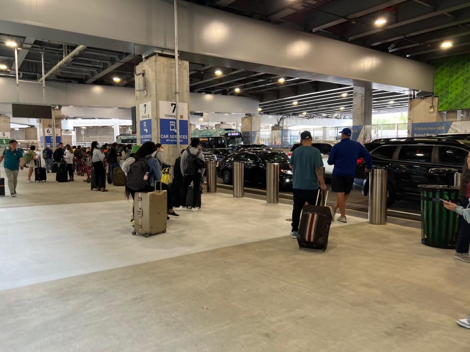 Delta Air Lines' new Terminal C at LaGuardia Airport.