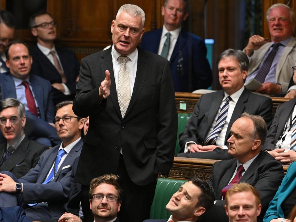 Lee Anderson says migrants can ‘f*** off back to France’ (UK Parliament /AFP via Getty Images)