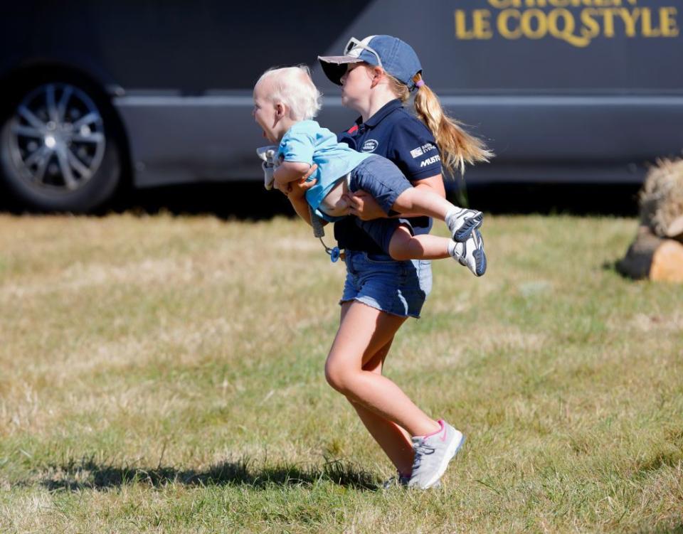 Zara and Mike Tindall Have a Fun Day Out with Their Kids