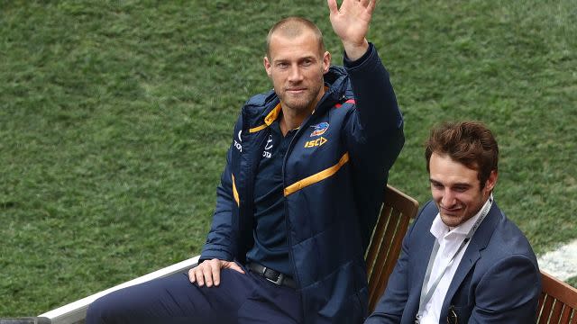 Scott Thompson and Jobe Watson. Image: Getty