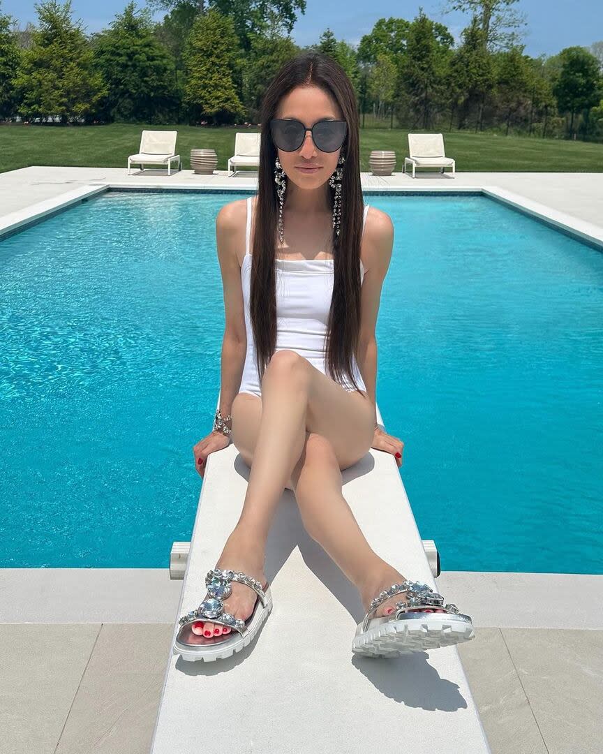 Vera Wang wowed her followers with her summer look (Credit: Instagram)