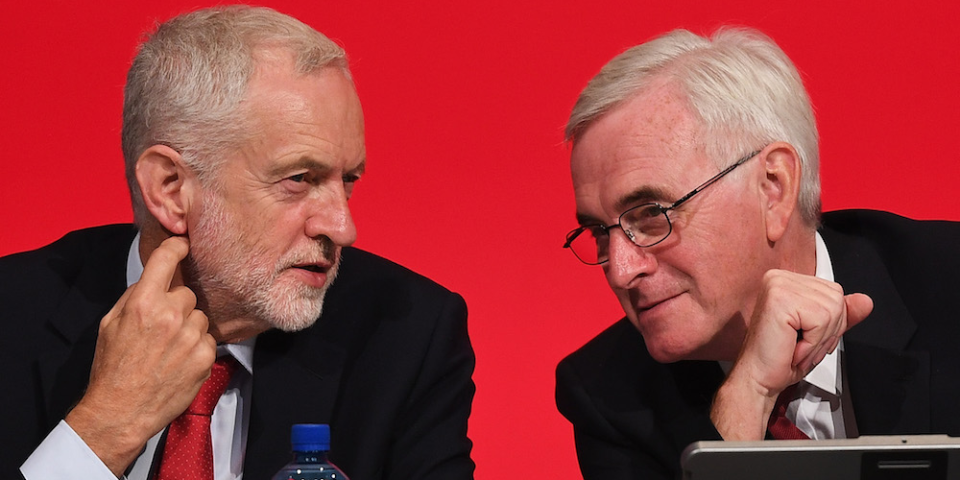 Jeremy Corbyn John McDonnell