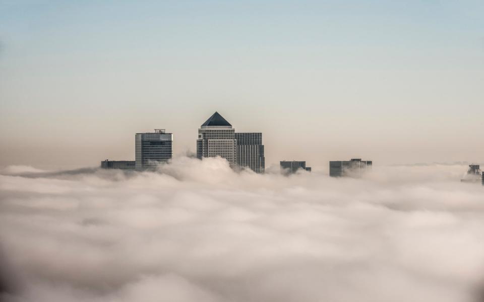 High life: Canary Wharf underwent major regeneration during the 1980s and 1990s