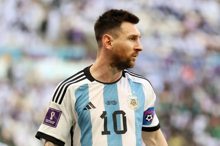 Argentina perdió en su debut contra Arabia Saudita (Foto Twitter @Argentina)