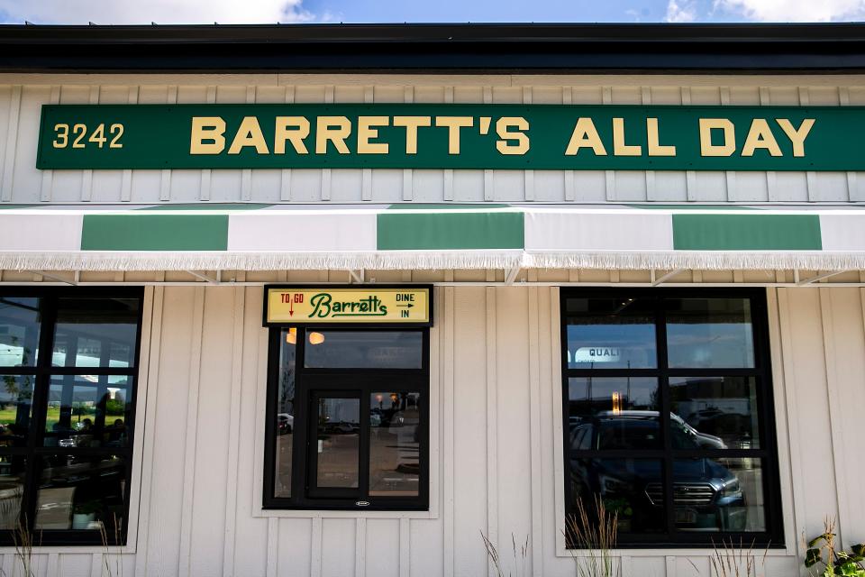 Barrett's Quality Eats has a to-go window in Coralville.