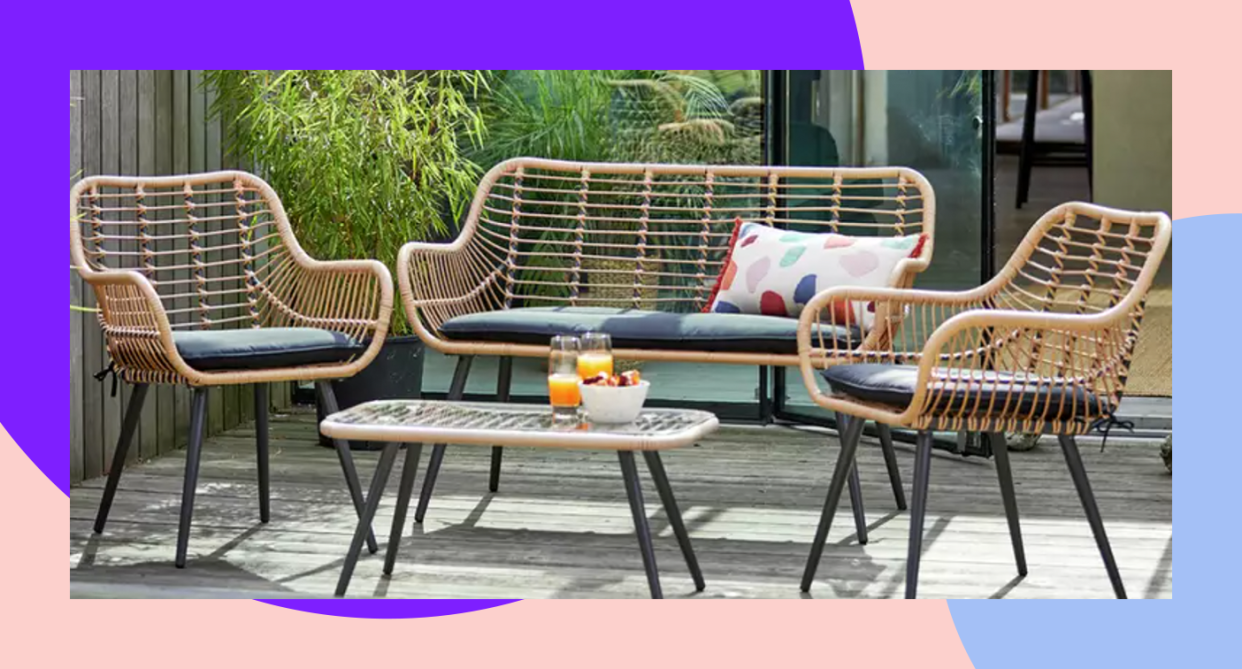 This outdoor set has proven to be well worth the money. (Argos / Yahoo Life UK)