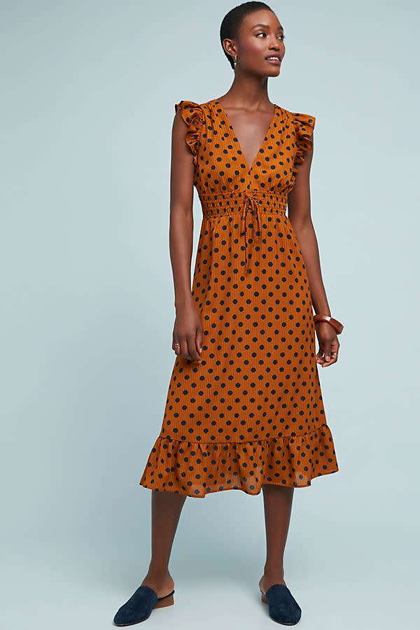 Rahi Cali Makeda Polka Dot Dress. (Photo: Anthropologie)