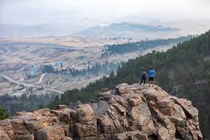 Climbing in Casper Mountain, Casper Mountain