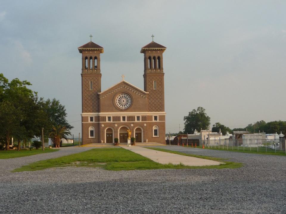 Edgard Louisiana Cathedral in St. John the Baptist.