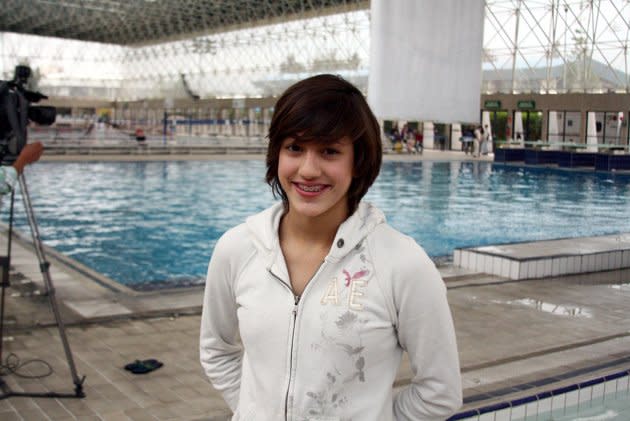 <b>Carolina Mendoza</b><br>15 ans<br>Mexique<br>Plongeon