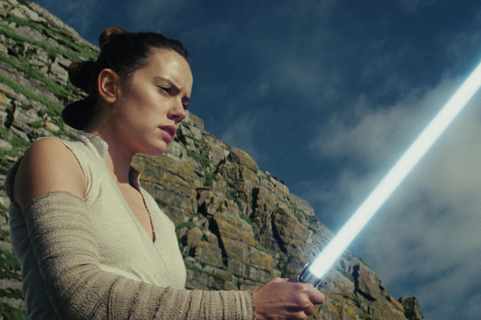 Rey (Daisy Ridley) in Star Wars: The Last Jedi | Lucasfilm Ltd