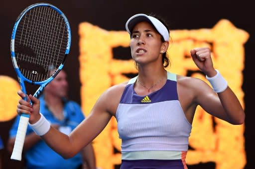 Spain's Garbine Muguruza defeated Romania's fourth Simona Halep in the semi-finals