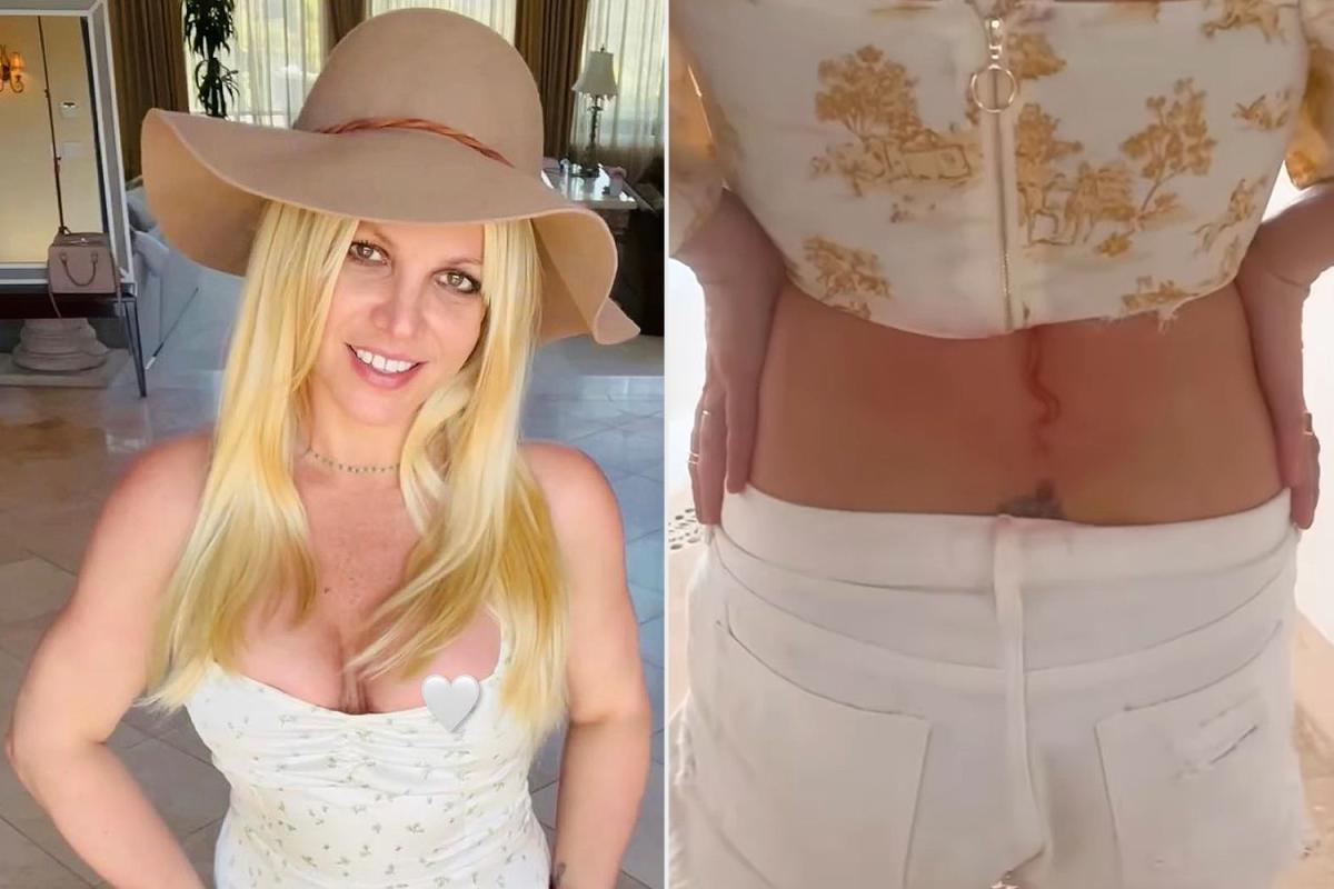 Britney Spears Debuts New Snake Tattoo amid Divorce from Sam Asghari: ‘I’m So Excited’