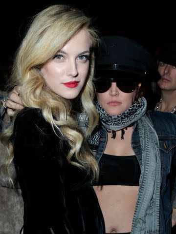 <p>Jeff Vespa/WireImage</p> Riley Keough and Lisa Marie Presley at an afterparty in March 2010 in Hollywood, California.