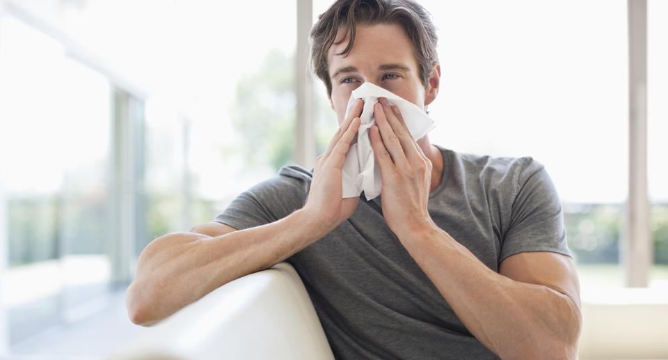 Researchers found men actually recover from the flu quicker than women. Source: Getty, file