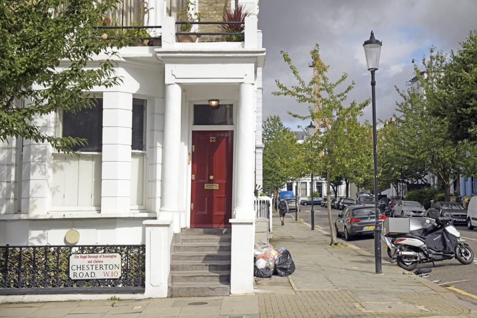 Family links: Chesterton Road in Notting Hill (Daniel Lynch)