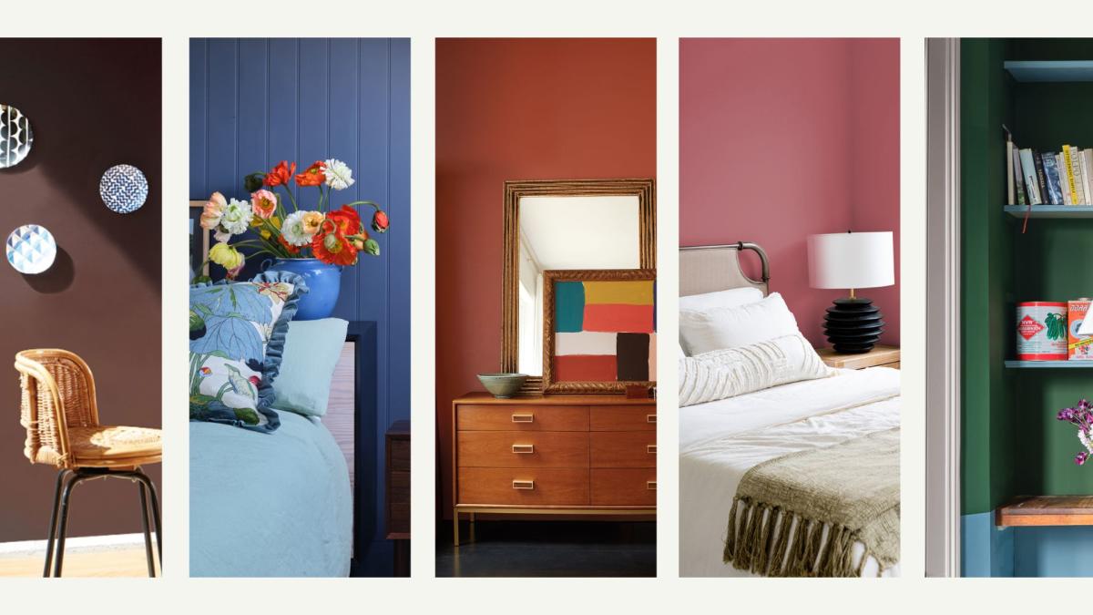 The biggest interior paint color trends - from warm neutrals to bold ...