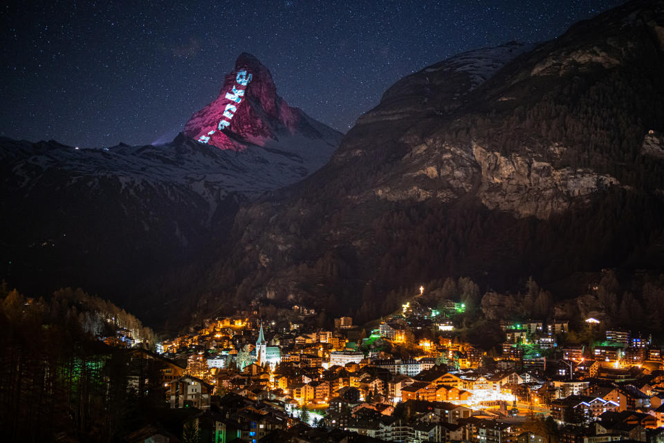 Illumination of the Matterhorn