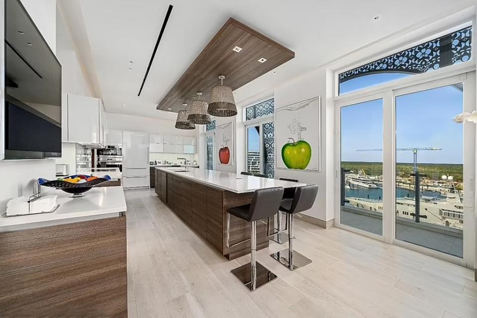 The kitchen. Seaside Real Estate/ Bahamas MLS