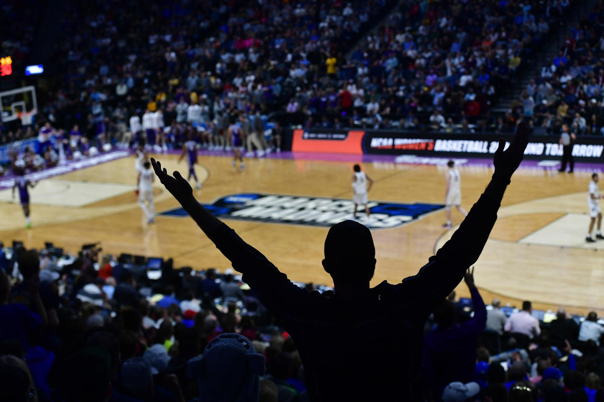 There was a bad beat for the ages at the Gonzaga-TCU game in Denver on Sunday night. (Photo by Helen H. Richardson/MediaNews Group/The Denver Post via Getty Images)