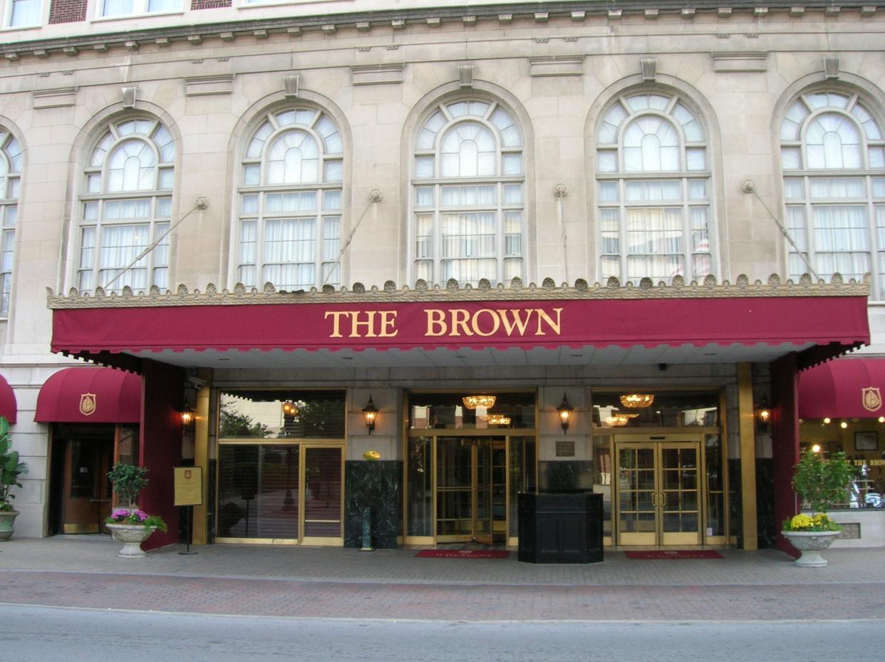The Brown Hotel in downtown Louisville.