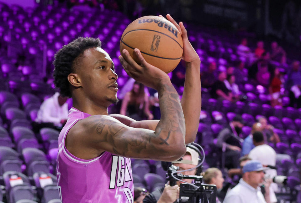 Ron Holland leads the Ignite in scoring, averaging 18.5 points per game, and has added 6.7 rebounds and 2.3 steals in 15 games this season. (Photo by Ethan Miller/Getty Images)