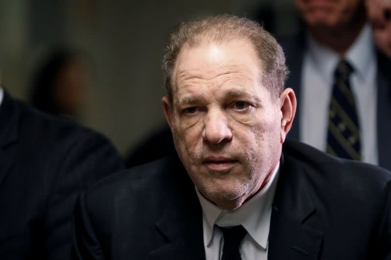 Film producer Harvey Weinstein departs Criminal Court on first day of sexual assault trial in New York