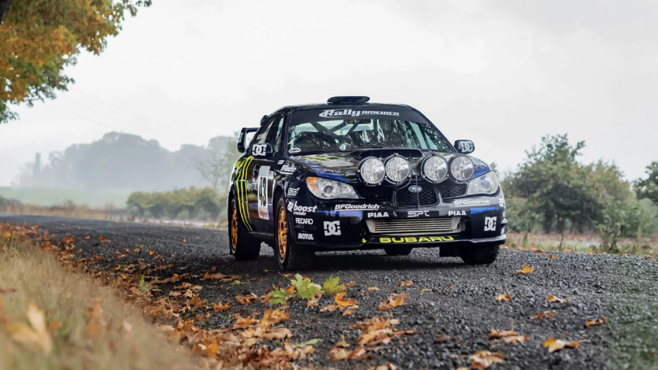 ken block subaru impreza 2 5 rs for sale on bring a trailer