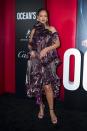 <p>In a Givenchy dress at the <em>Ocean's 8</em> premiere. </p>