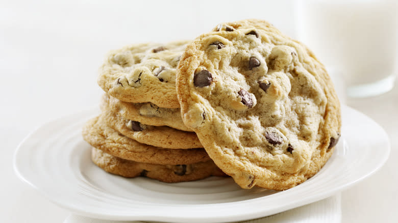 Cookies on plate